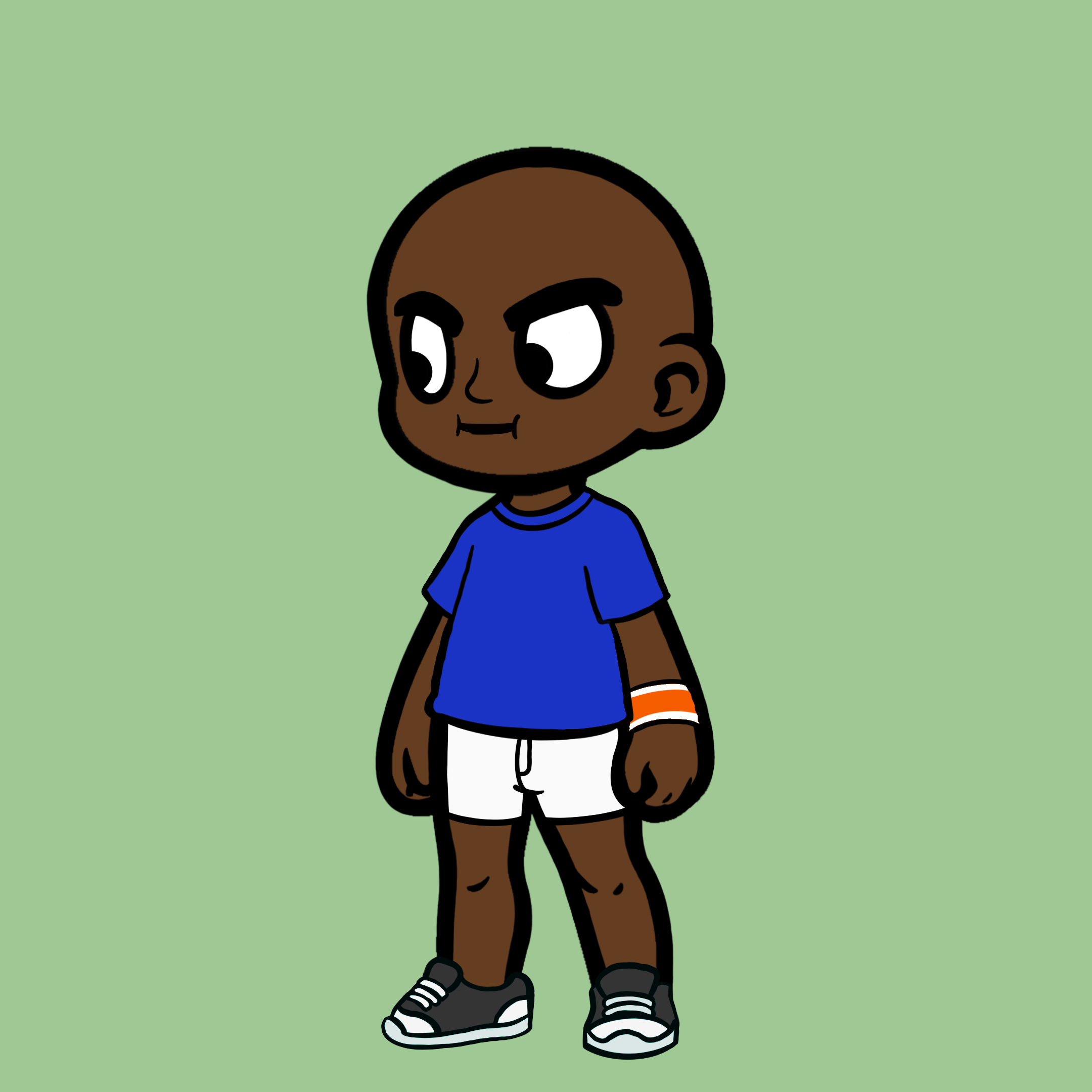 A Lil Guy ready for the studio